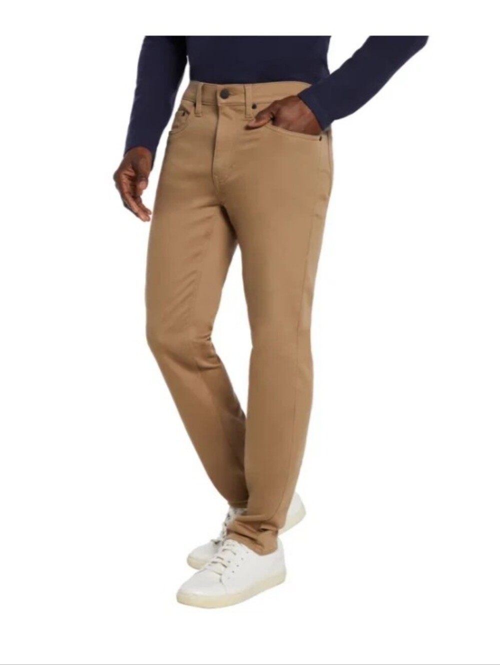 Banana Republic Men's Khaki Straight-Leg 5-Pocket Pants